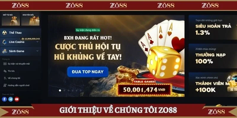 Giới thiệu về chúng tôi Zo88