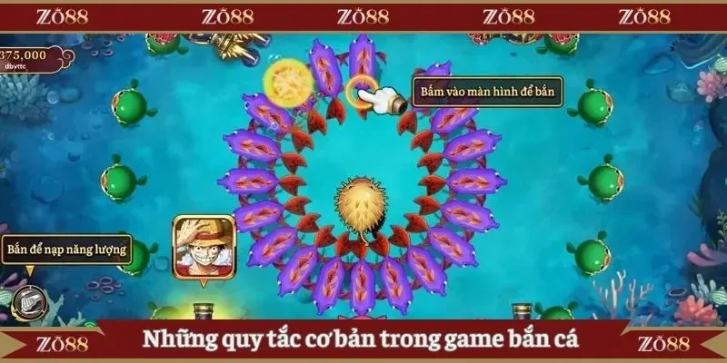 Những quy tắc cơ bản được cập nhật trong game bắn cá